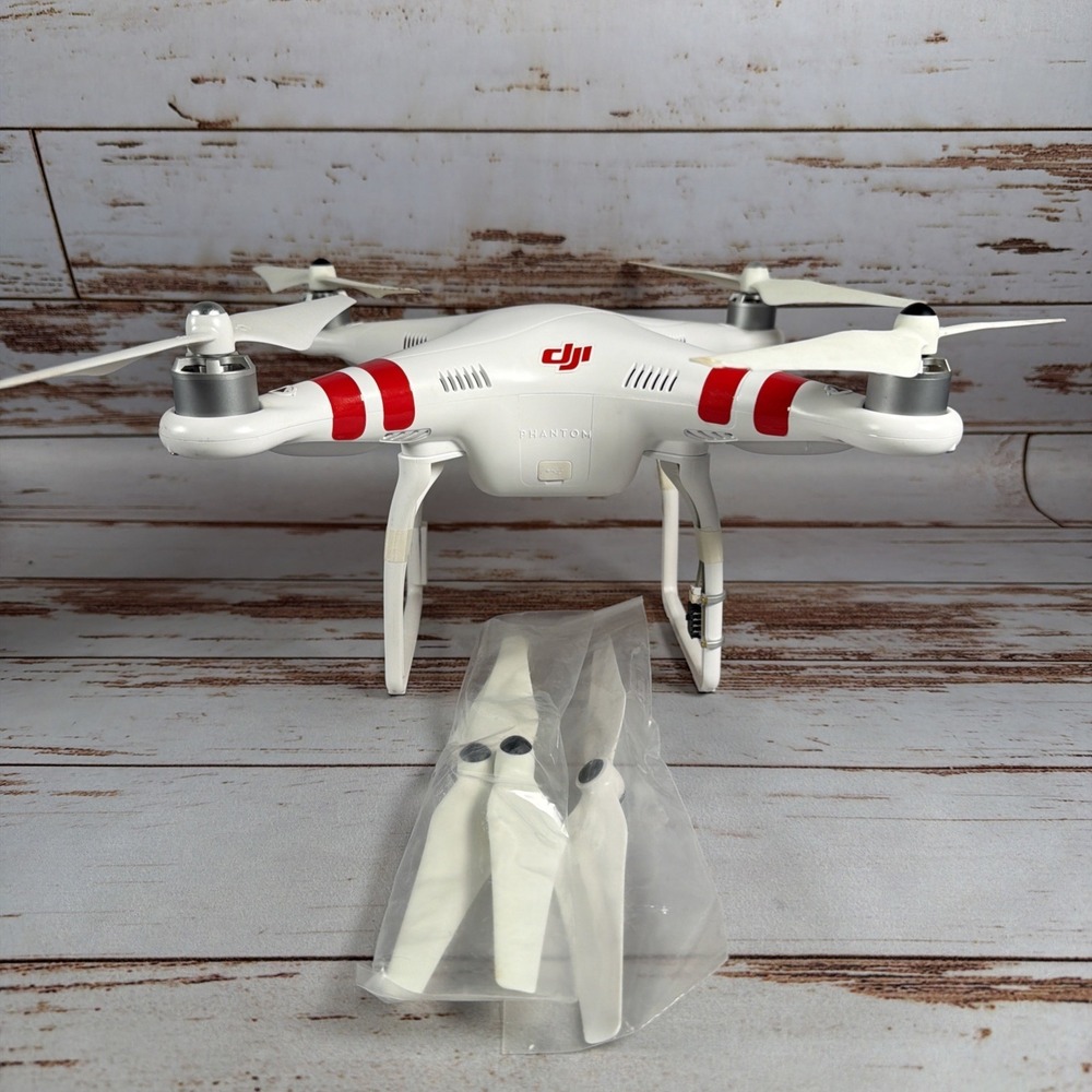 DJI Phantom 2 P330Z Drone White Red Read Desc Unit Only
